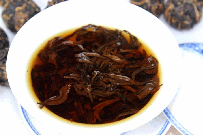 Handmade Dianhong Black Tea,Small gold ball,Protect stomach,Diuretic lower BP