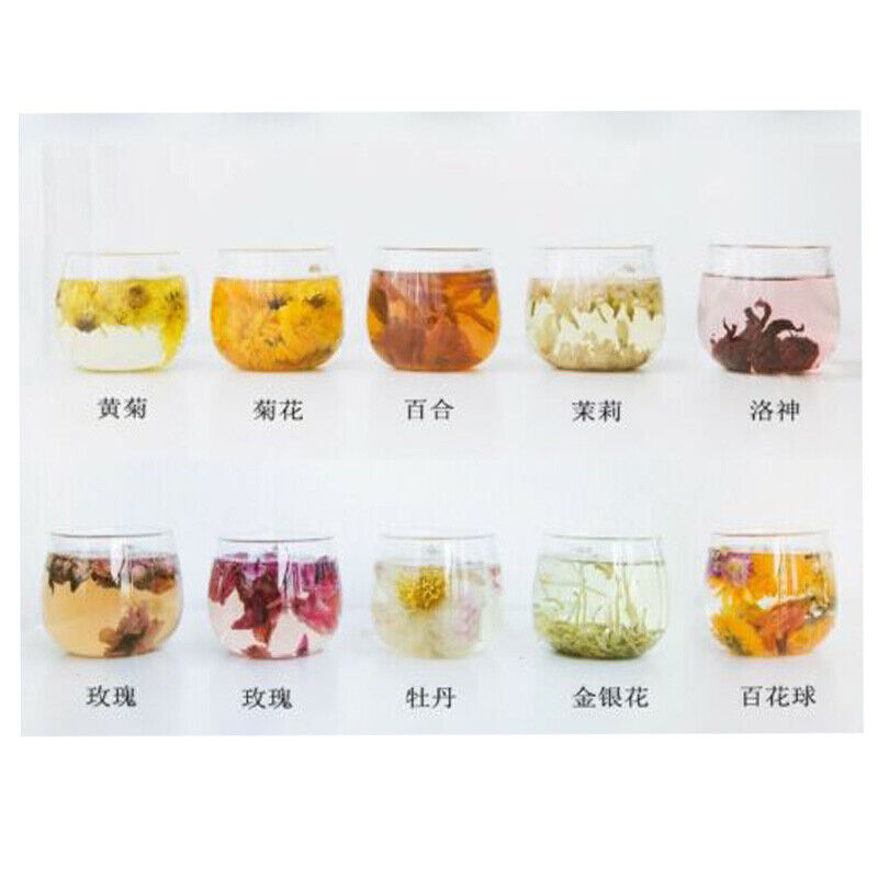 500g 10 Kinds Chinese Mix Blooming Tea Balls Flowers Flowering Tea Buds