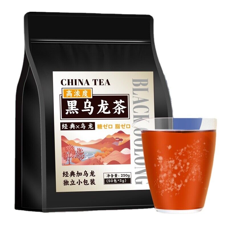 Black Oolong Tea Strong Aroma Black Oolong TeaOil Cut Black Oolong Tea Bulk 250g