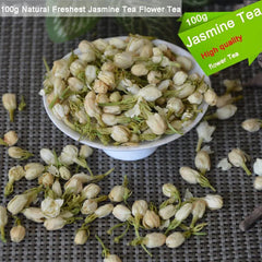 HelloYoung New Natural Jasmine Flower Tea Organic Food Health Care Natural Organic Tea 100g