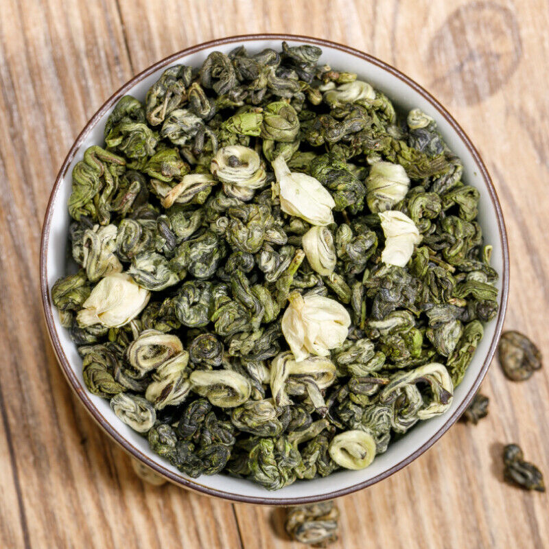 HelloYoung 100% Organic Premium Authentic Jasmine Flower Tea 250g Chinese Ecology Green Tea