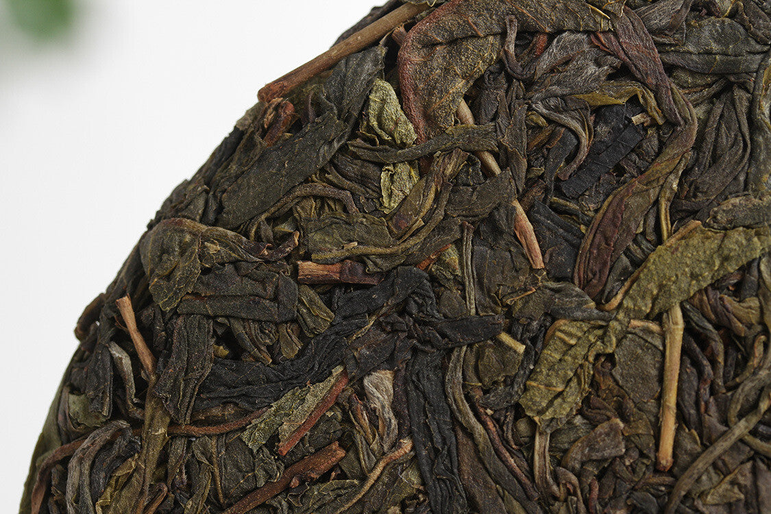 Yunnan Puerh Tea 357g Banzhang Big Leaf Big Tree Old Tree Puerh Raw Tea Cake