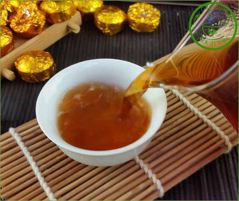 Chinese Puerh Tea Pur-erh  mini Cake 75g Chinese Tea Ripe Puer Puerh