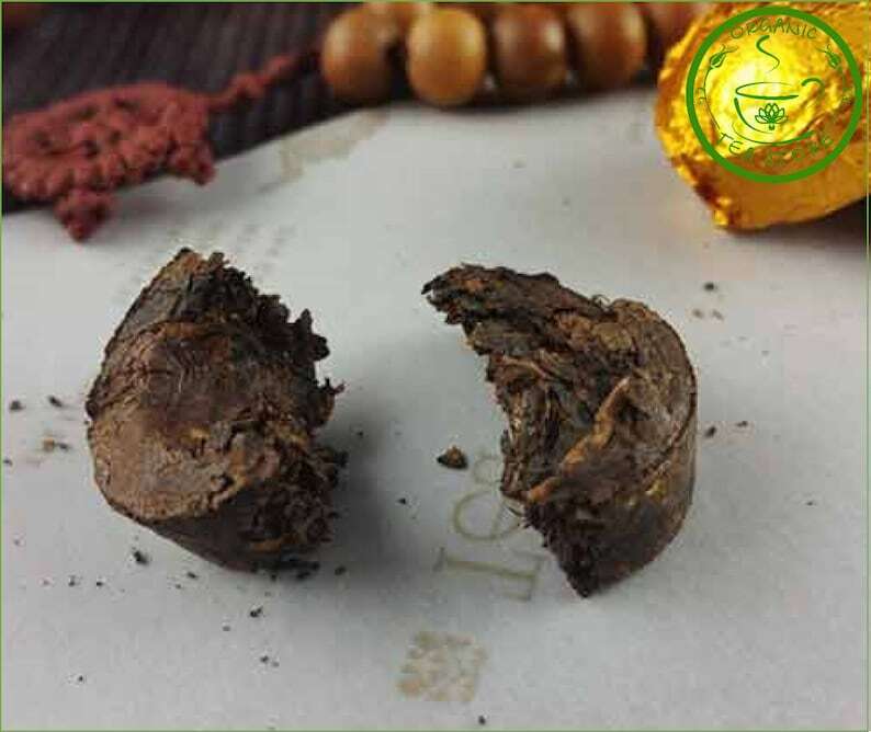 Chinese Puerh Tea Pur-erh  mini Cake 75g Chinese Tea Ripe Puer Puerh