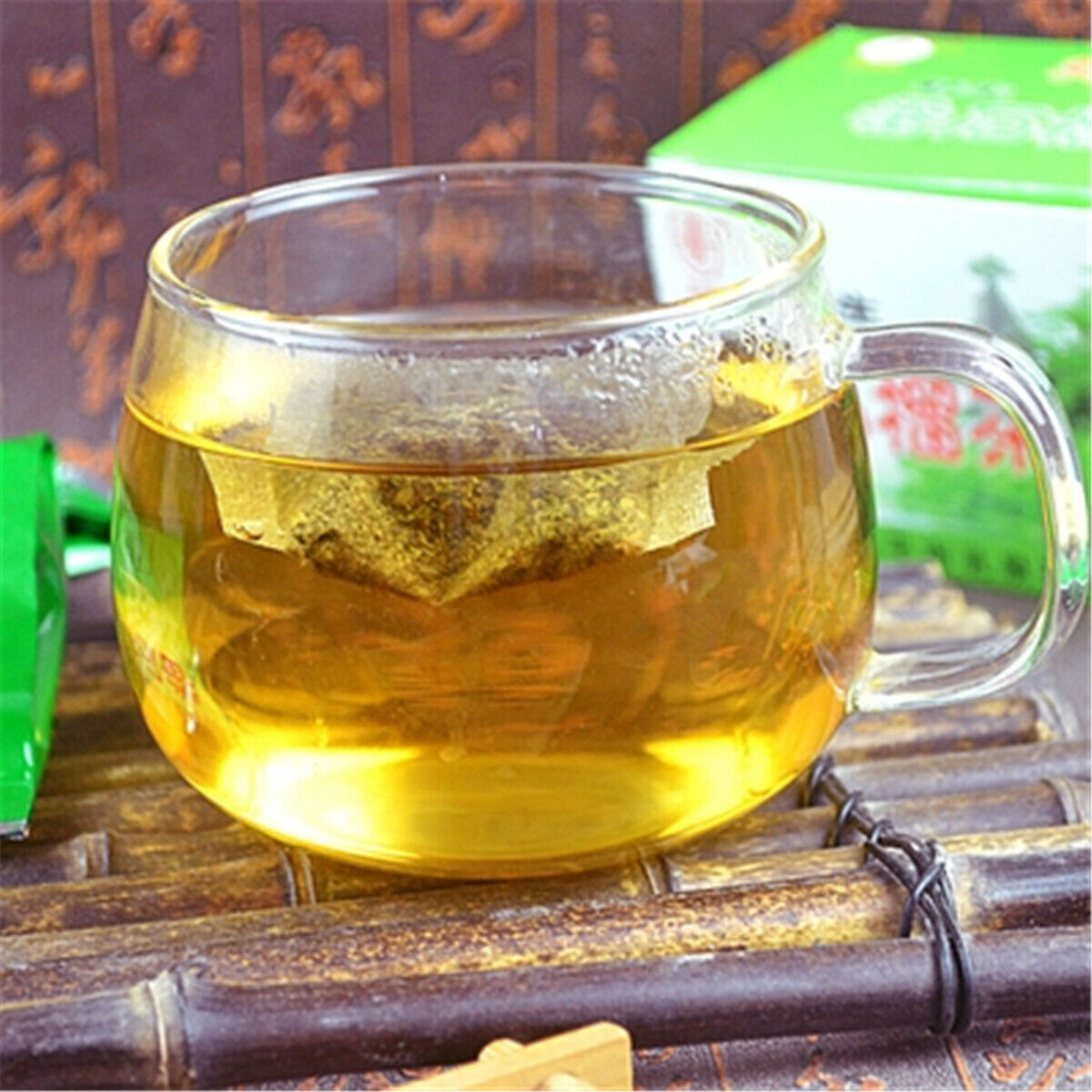 HelloYoung Herbal Tea Tea Bags Organic Green Tea China Tea 100%Natural Guava Leaves Tea 40g