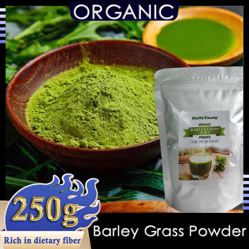 Organic Barley Grass Original Powder Juice Drink 250g 100% Natural Superfood