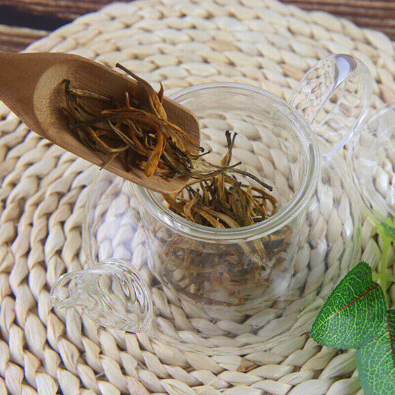 HelloYoung Yunnan Black Tea Dian Hong Gold Needle Jinya Golden Monkey Chinese Tea 150g