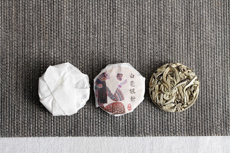 HelloYoung 500g Yunnan Pu'er Tea Pressed White Hairs Silver Needle Small Cakes Mini Tuo Tea