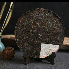 HelloYoung Silver Medal Award Cake Nanqiao Bulang Arbor Tree Iron Pu-erh Tea 357g
