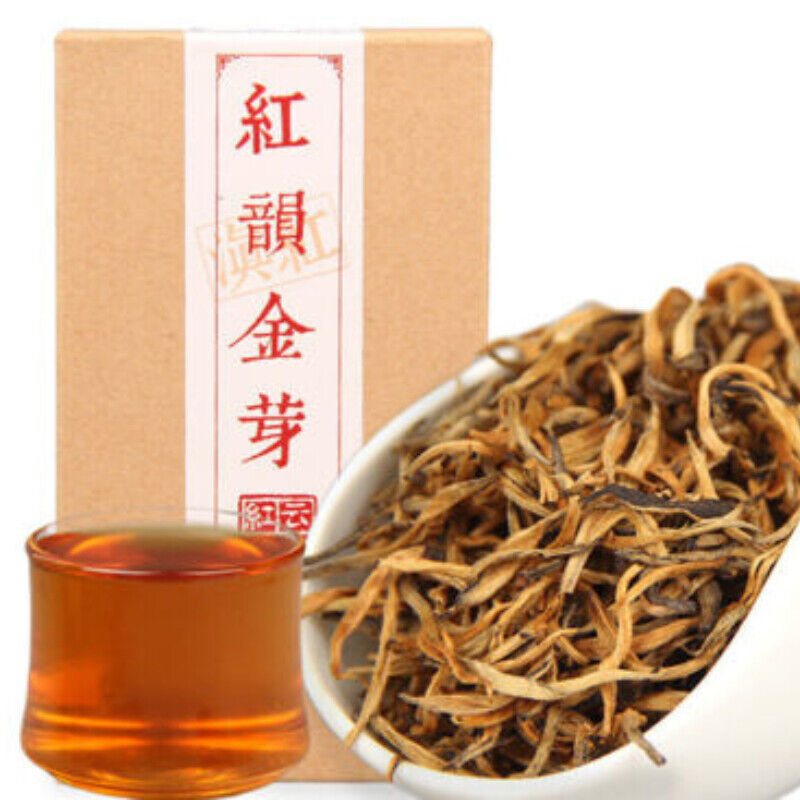 HelloYoung Dianhong Gold Bud Red Rhyme Dian Hong Natural Tea Jin Ya Ch