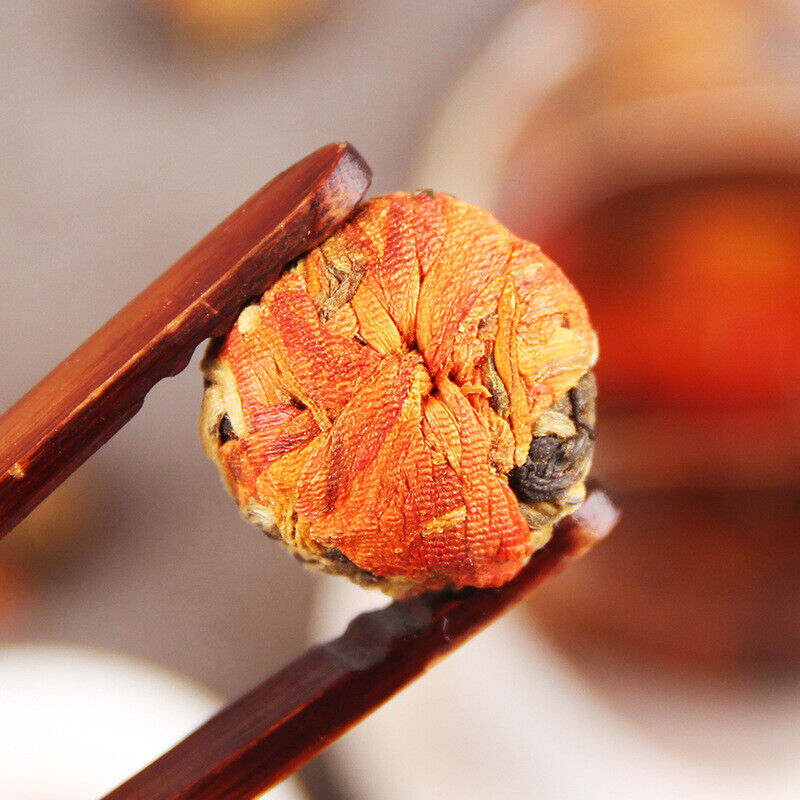 500g Yunnan Dian Hong Tea Lily Dragon Ball Black Tea Chinese Premium Kung Fu Tea