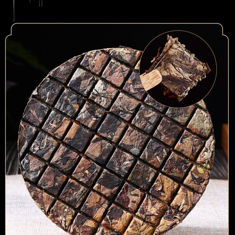 HelloYoung 200g Big Leaf Weight Loss Healthy Drink White Tea Cake Top Yunnan Old White Tea