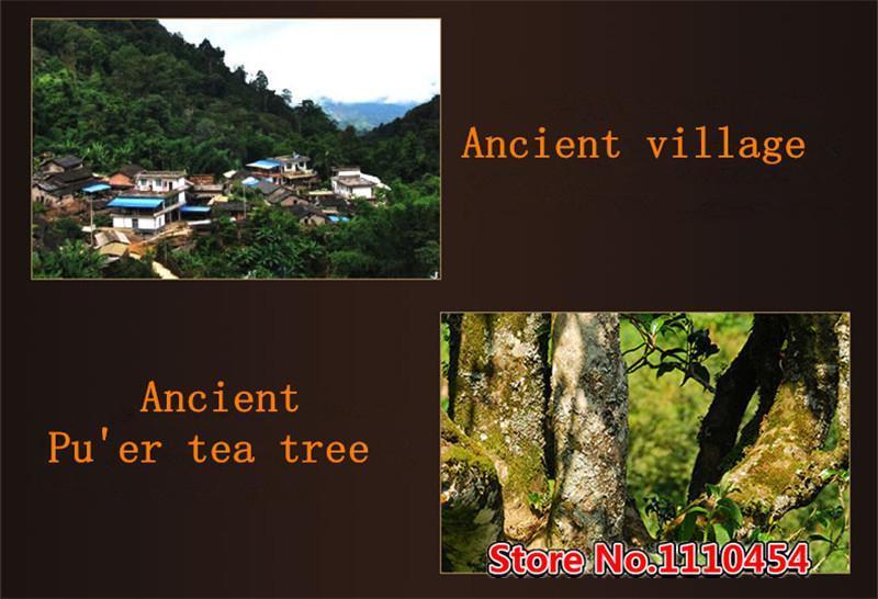 HelloYoungYunnan Pu-erh tea Pu'er ripe tea Jinmao Gong cake brown tree cooked old tea cake