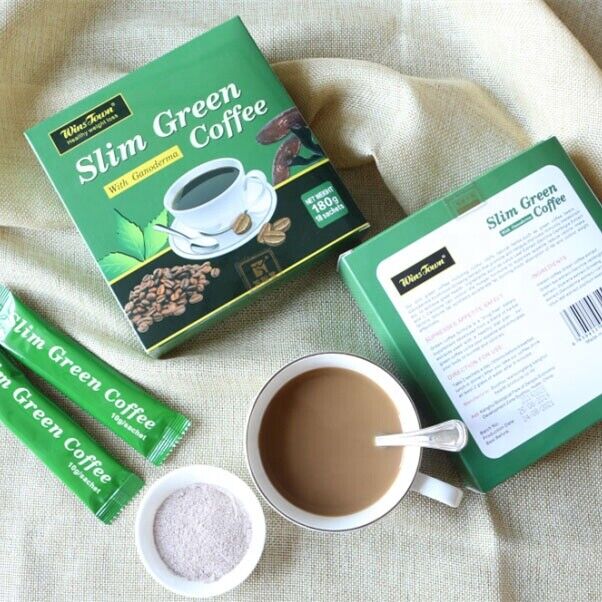 Slim Diet Green Weight Loss Coffee Slimming Instant Coffee 10g*18bags