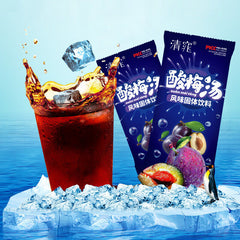 Sour Plum Soup Powder Flavoured Drink Instant Juice Chilled Sour Plum Soup