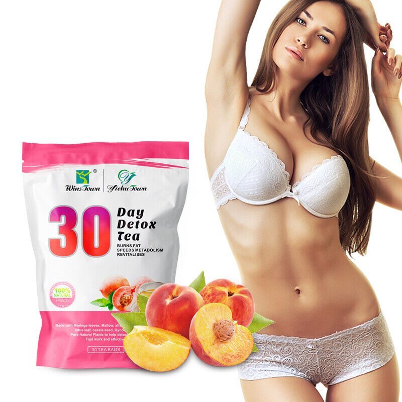 Peach Flavor Slimming Tea  New Weight Loss Fat Burning Senna Tea Herbal