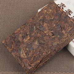 HelloYoung Ripe Tea Health  Jujube Fragrant Brick Big Leaf Old Pu'er Tea 250g