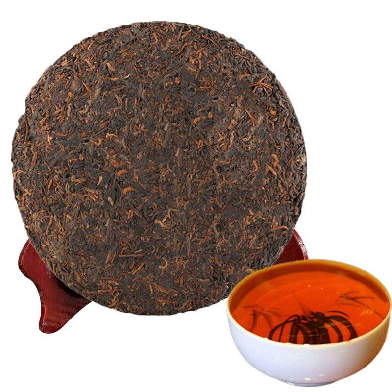 HelloYoung Menghai Dayi Classic 7572 Health Tea Puer China Cooked Puerh Ripe Puerh Tea 357g