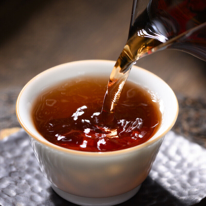 HelloYoung Chenpi Puerh Tea Ripe Tea Cake Domain State Ancient Tea 357g/12.59oz