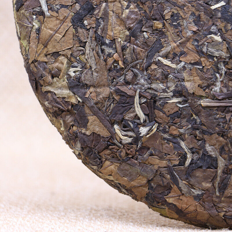 HelloYoung Healthy 350g Fuding Organic Spring White Tea Top Old White Tea Cake