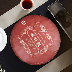 Dayi Puerh Tea Yuhua Strong Ripe Tea Batch 2201 Yunnan Menghai 357g