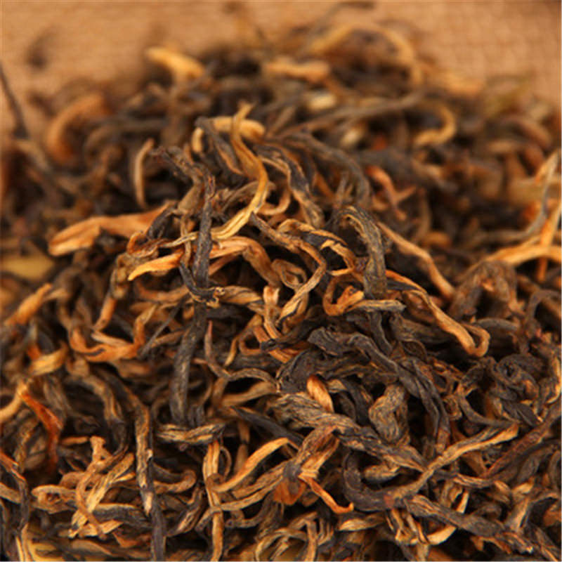 HelloYoung200g Kunming crested early spring honey rhyme gold screw black red Dianhong food