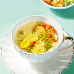 Honeysuckle, Chrysanthemum and Goji Berry Tea Health Flower and Fruit Tea 14G