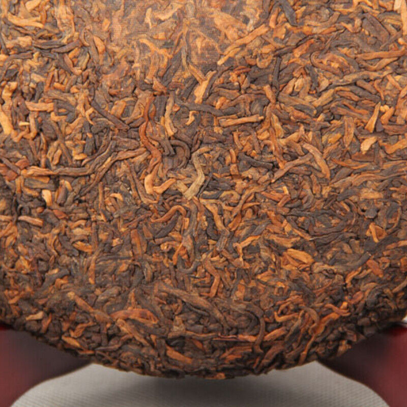 HelloYoung Palace Golden Bud Puerh Tea Cake Chinese Black Tea Natural Pu-Erh Ripe Tea 357g