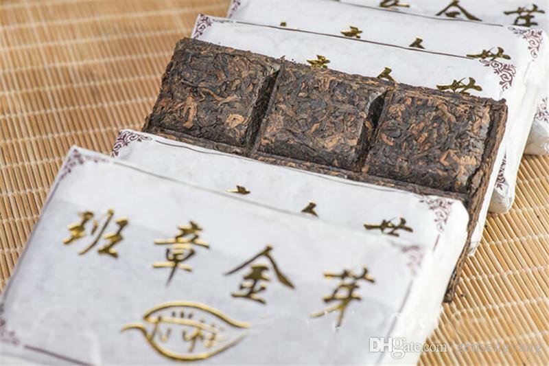 HelloYoung Chinese Yunnan 50g Ripe Puerh Tea Brick Black Tea Top Quality Shu Puer Pu'er Tea