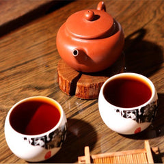 HelloYoung Chinese Old Tea Menghai Tree Organic Pu Erh Chinese Premium Yunnan Puer Tea 100g