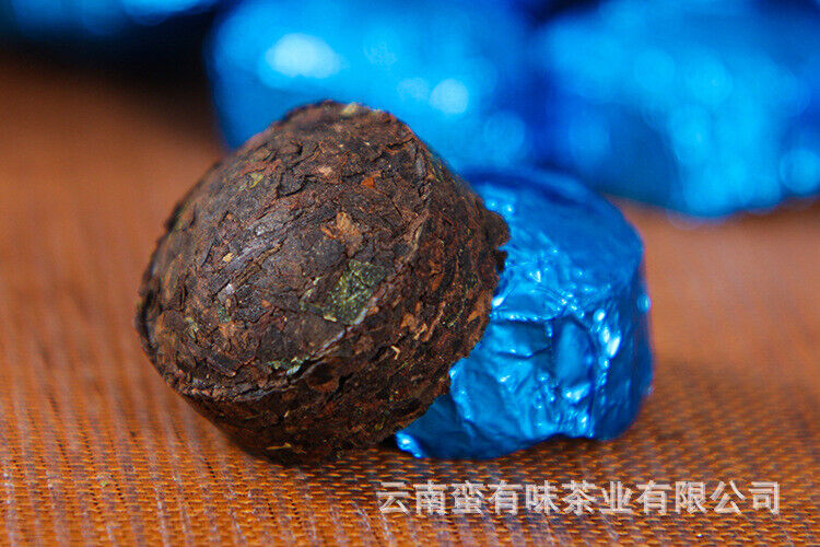 500g Yunnan Pu'er Tea Mini Seven Colored Small Golden Tuo Nuoc Xiang Ripe Tuo