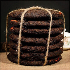 HelloYoungOld Ripe Pu Er Tea 357g Oldest Puer Tea Puerh Black Tea Pu Er Red Tea Pu-erh