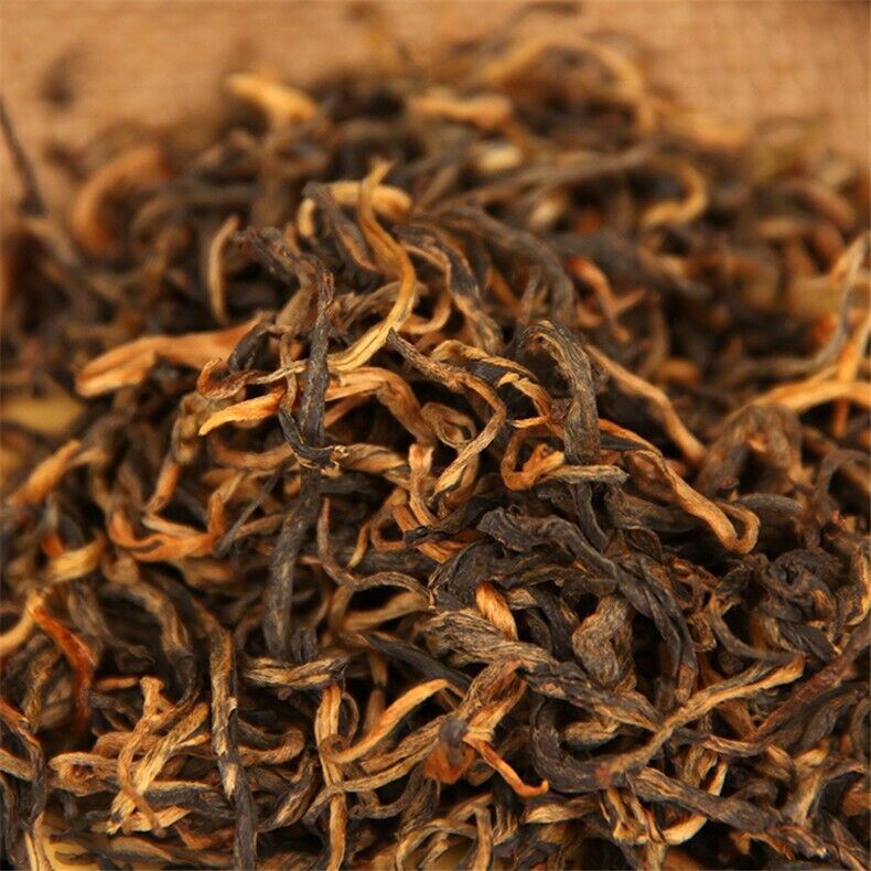 HelloYoung Spring Fragrant Flavor Chinese DianHong Golden Black Kongfu TeaRed Box Gift Tea