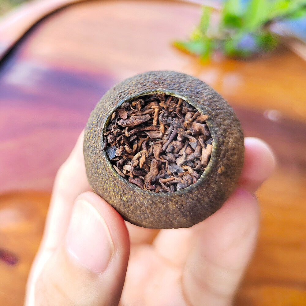 HelloYoung Pu'er Cooked Tea Black Tea Xinhui Small Green Oranges Tangerine Peel 500g