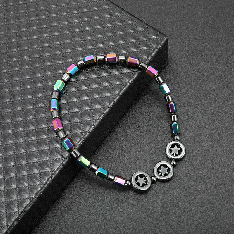 Jewelry Massage Stone Magnetic Therapy Bracelet Anklet Weight Loss Health Care