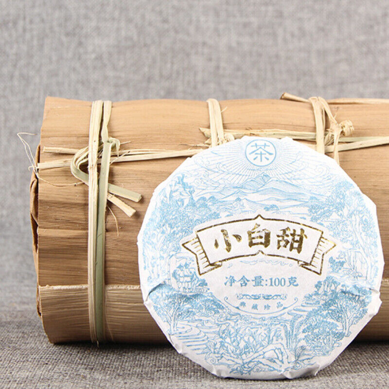 HelloYoung 100gChinese White Tea Cake Xiao Bai Tian High Mountain Tea  Organic Ancient Tree