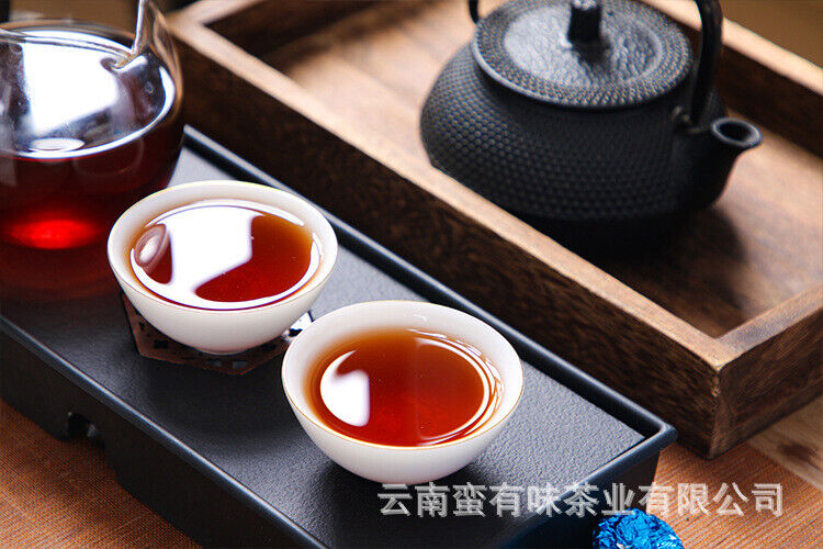 500g Yunnan Pu'er Tea Mini Seven Colored Small Golden Tuo Nuoc Xiang Ripe Tuo