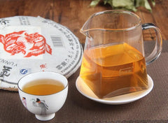 Goldfish Cake Old Tea Cake Collection Grade Qizi Cake Pu'er Raw Tea Cake