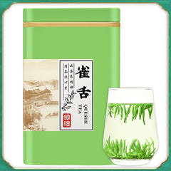 HelloYoung Green Tea Gift Box China Organic Jin Tan Que She Hand Picked Sparrow Tongue 50g