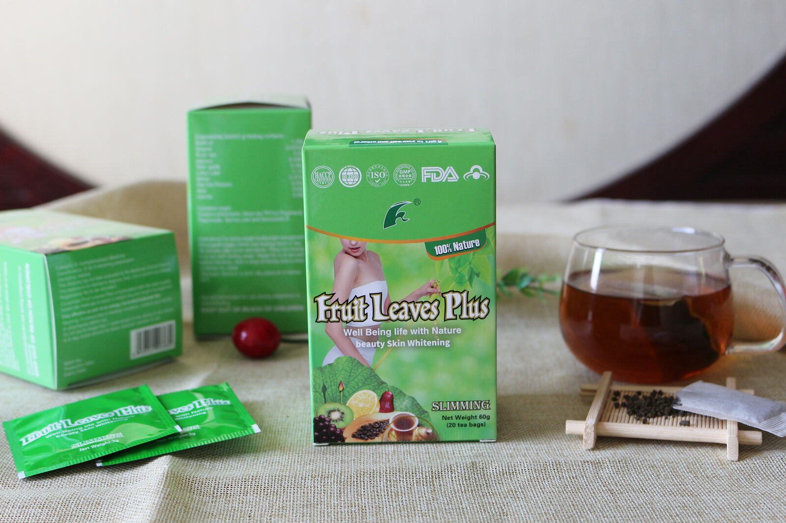 Flat Tummy Tea Bag Fruit Natural Organic Slimming Tea Weight Loss Detox Slim Tea