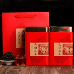 HelloYoung 500g Yunnan Dian Hong Tea Ancient Tree Organic Loose Leaf Black Tea Iron Canned