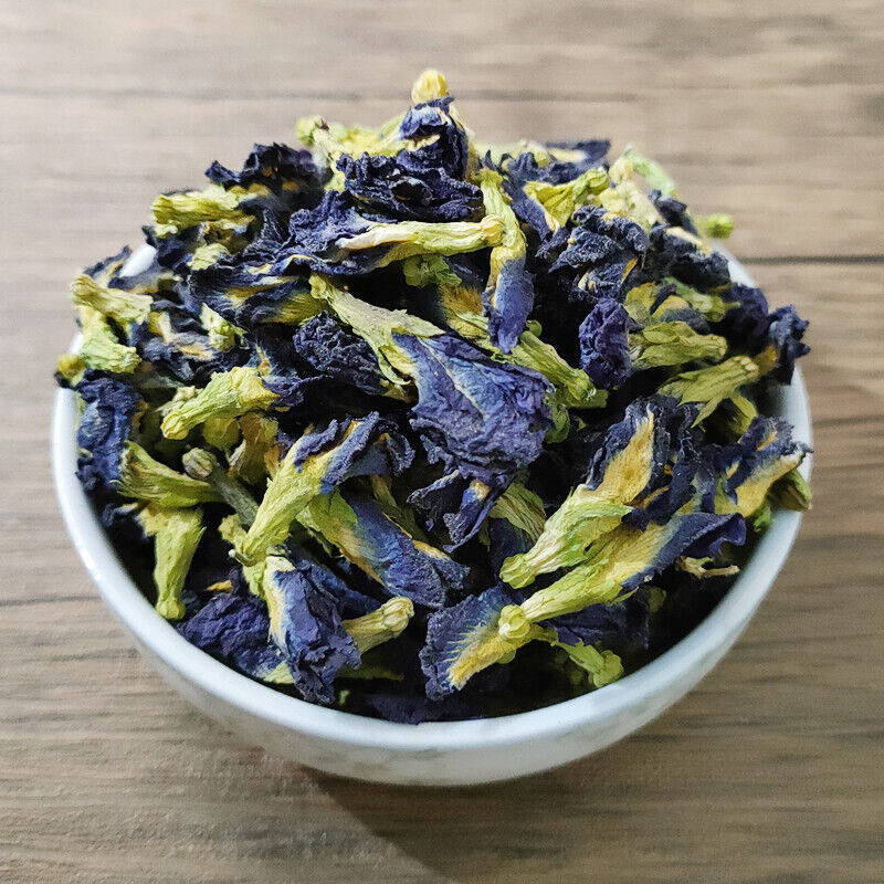HelloYoung Wholesale bulk blue butterfly dish bean flower blue butterfly dried 17.6oz