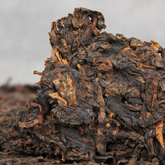 HelloYoung Ripe Black Tea Spring Sea Brown Mountain Palace Puerh tea Cooked Tea Cake 357g