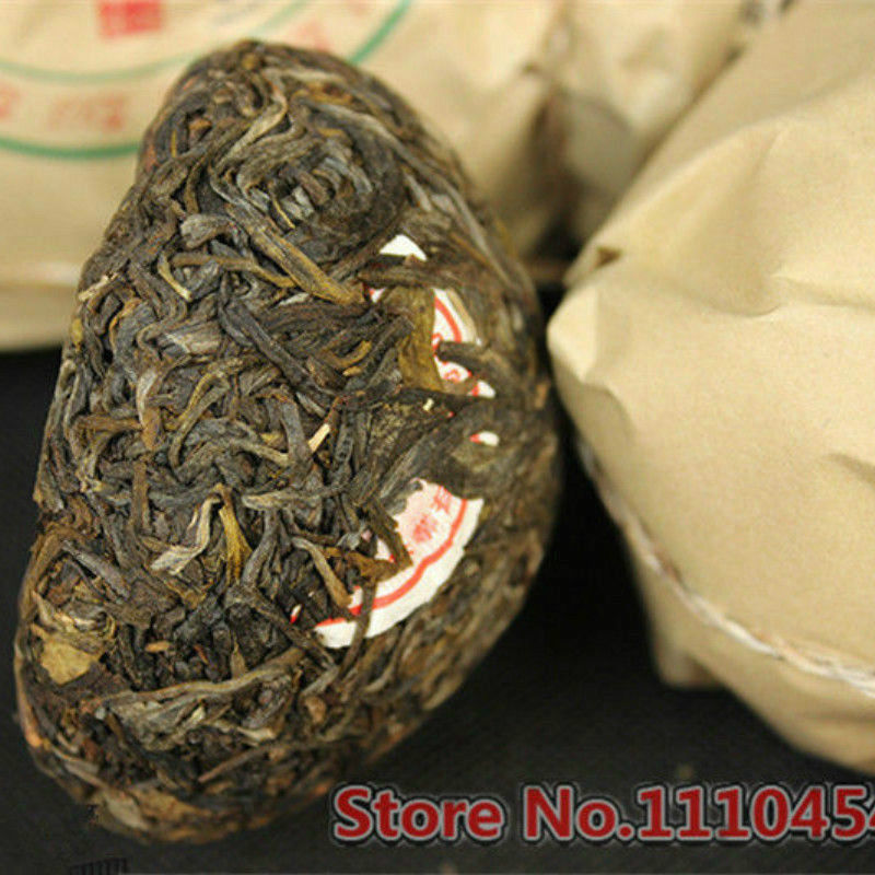 HelloYoung100g yunnan raw puer tea pu-erh tea puer Tuo cha Raw Green Tea Food health care