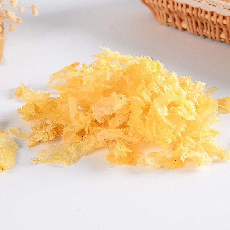 HelloYoung Snow Fungus White Fungus Gutian Serpihan Kulat Putih Crushed Sue Bai Mu Er 250g