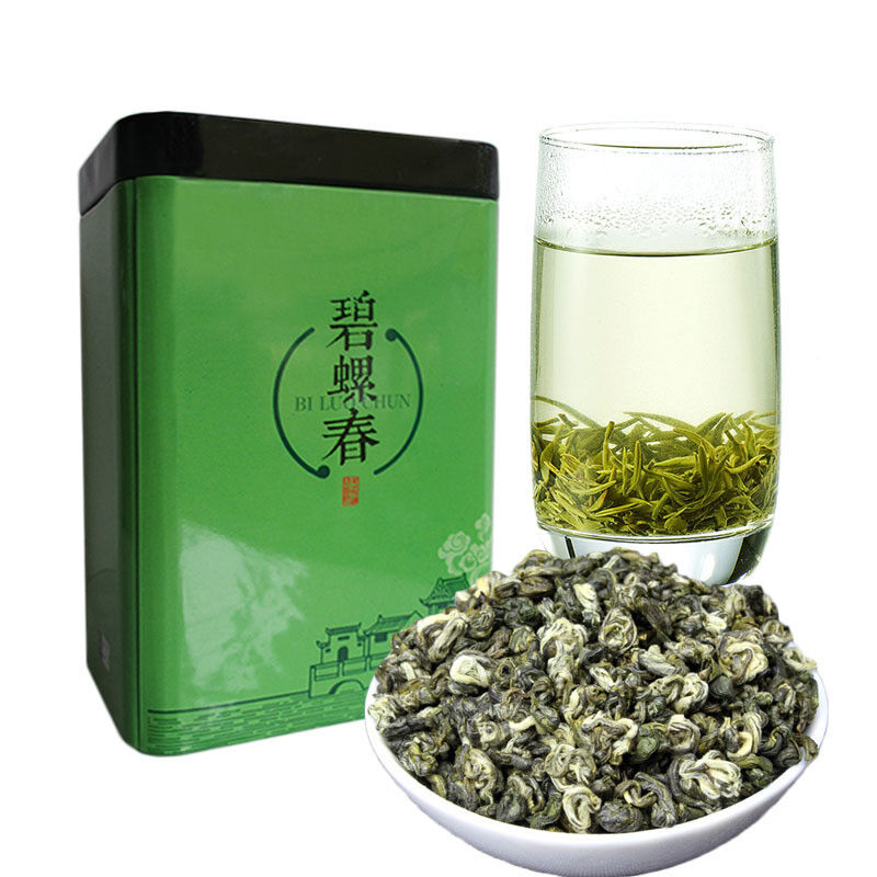 HelloYoung Dong ting Biluochun Top Fragrant Spring Canned green biluochun spring tea 150g