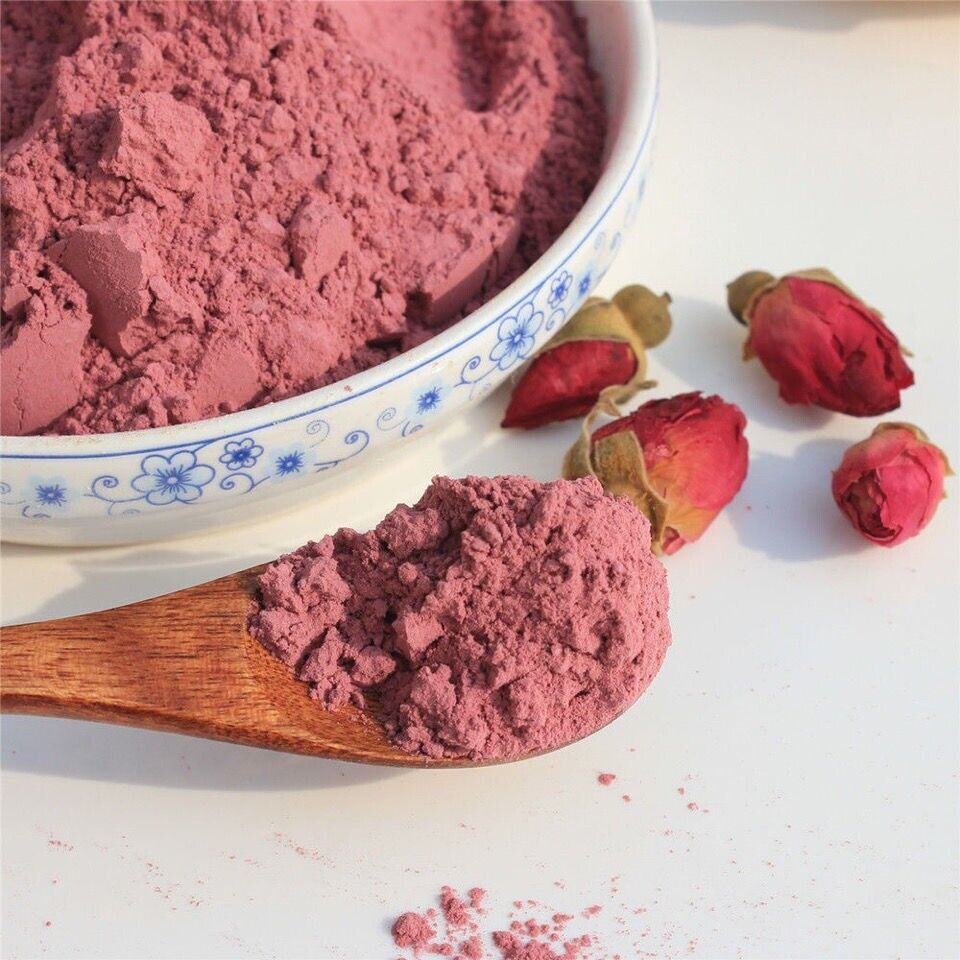 Rose Powder Notes 500g Rose Powder Edible Rose Flower Powder Authentic Double Petals Ros ...