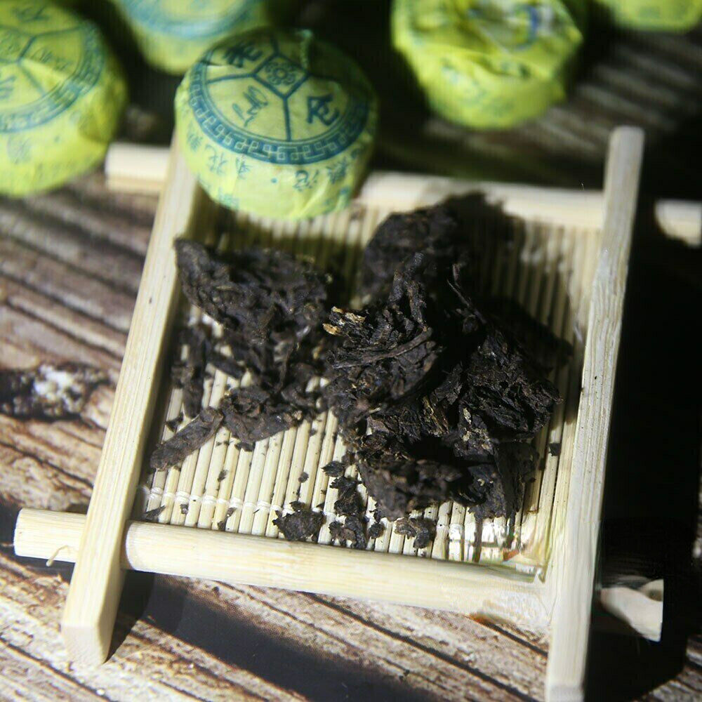Yunnan Tuocha Tea Chrysanthemum Aroma Ripe Mini Pu Erh Tuo Cha Tea Laocang 2015