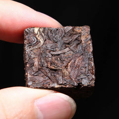 HelloYoung 50g-500g Yunnan Bulk Ripe Puerh Tea Bohai Square Mini Puer Tea Brick Tea 1Pc/Cup