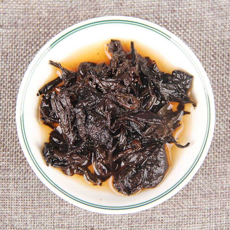 HelloYoung Healthy Drink Top Yunnan Menghai Chen Yun Ripe Pu'er Tea Chinese Pu-Erh Tea 357g